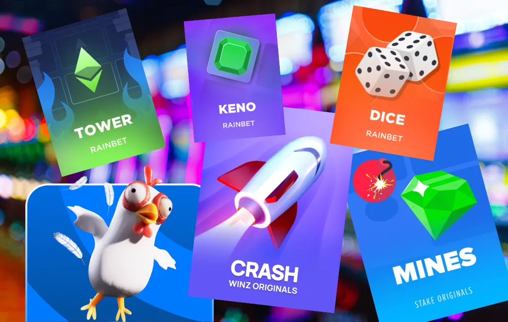 Originals chicken keno crash mine